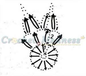 Novogodisnji Snowflake Heklana Pahuljica Schema 6